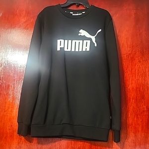PUMA BLACK Logo crew